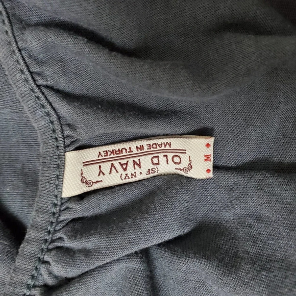 OLD NAVY | Charcoal Boat Neck Bell Sleeve Tee - Picture 7 of 8